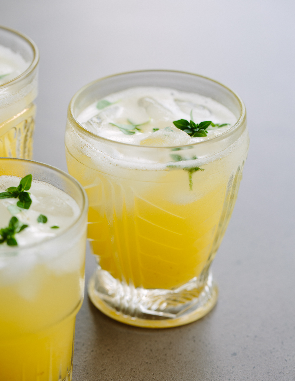 Pineapple basil cordial My Darling Lemon Thyme